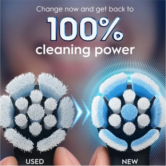 Oral-B iO Gentle Care Tandborsthuvuden Svart 3 st