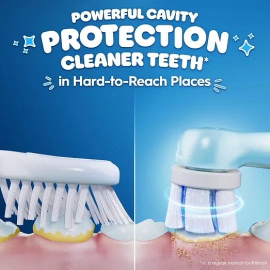 Oral-B iO Kids 6+ Disney Stitch Eltandborste med Resefodral