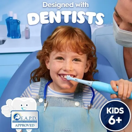 Oral-B iO Kids 6+ Disney Stitch Eltandborste med Resefodral