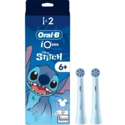 Oral-B iO Kids 6+ Disney Stitch Tandborsthuvuden Refill 2 st