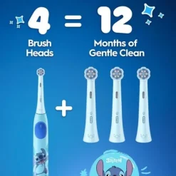 Oral-B iO Kids 6+ Disney Stitch Tandborsthuvuden Refill 2 st