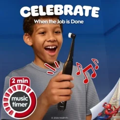 Oral-B iO Kids 6+ Marvel Spider-Man Eltandborste med Musiktimer