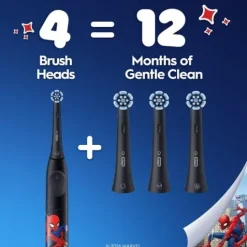 Oral-B iO Kids 6+ Marvel Spider-Man Tandborsthuvuden Refill 2 st