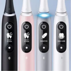 Oral-B iO 6S Svart Eltandborste med extra Tandborsthuvud