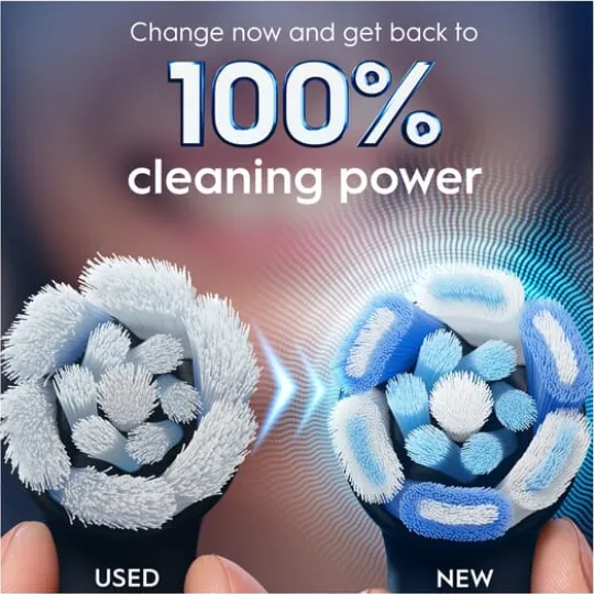 Oral-B iO Ultimate Clean Tandborsthuvuden Svart 6 st