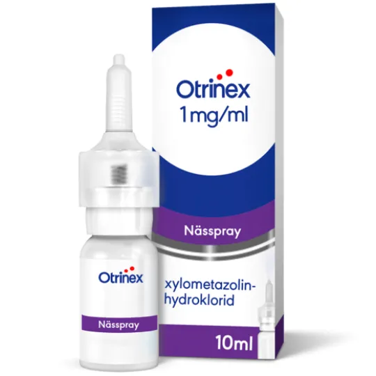 Otrinex nässpray 1 mg/ml 10 ml