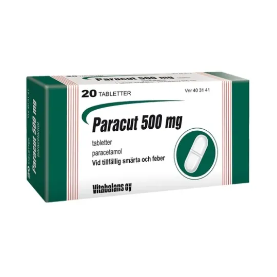 Paracut, tablett 500 mg 20 st