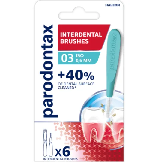 Parodontax Mellanrumsborste 0,6 mm 6 st