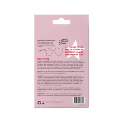 Peggy World Blemish Patches Hearts and Stars Yellow 24 st