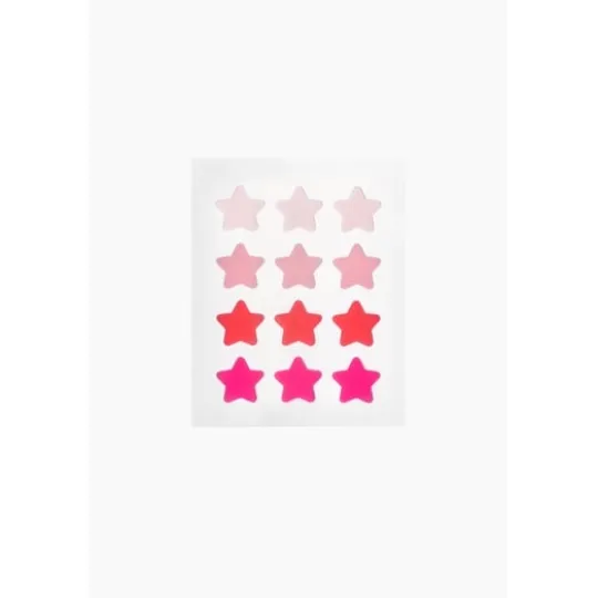 Peggy World Blemish Patches Hearts and Stars Yellow 24 st