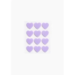 Peggy World Blemish Patches Hearts and Stars Purple 24 st