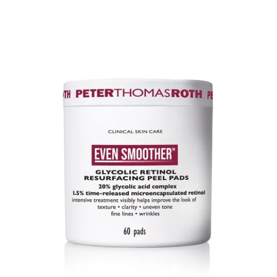 Peter Thomas Roth Even Smoother Glycolic Retinol Resurfacing Peel Pads 60 st