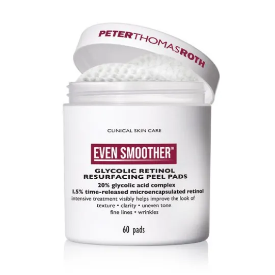 Peter Thomas Roth Even Smoother Glycolic Retinol Resurfacing Peel Pads 60 st