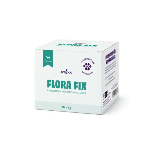 Petgood Flora Fix Probiotika för Hundar 30 g