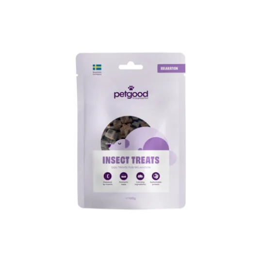 Petgood Insektsbaserat Hundgodis för Avkoppling 100 g