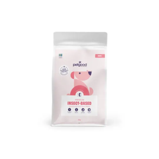 Petgood Insektsbaserat Premiumfoder Valp 2 kg