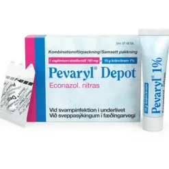 Pevaryl Depot Vagitorium och Kräm 150 mg + 1 % 1 st