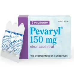 Pevaryl Vagitorium 150 mg 3 st