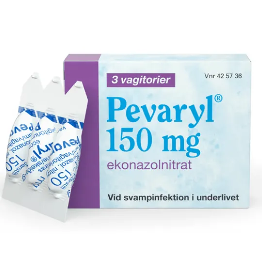 Pevaryl Vagitorium 150 mg 3 st