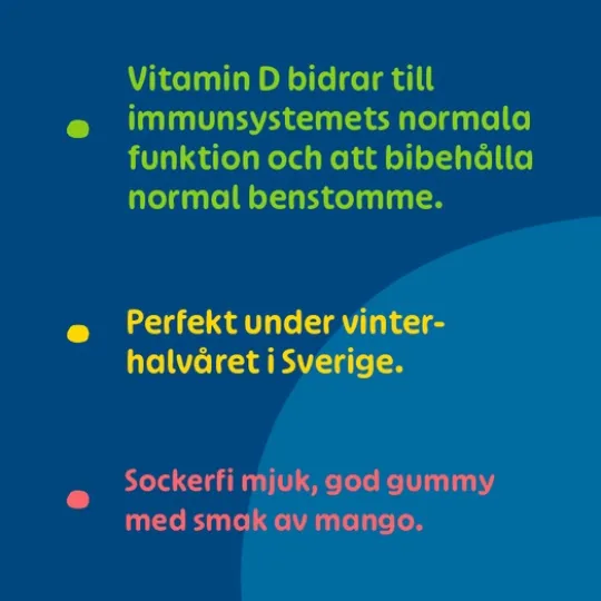 Pharbio D-vitamin 60 gummies