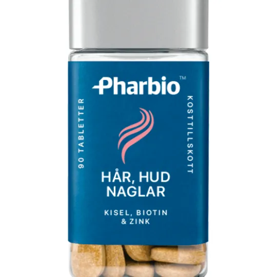 Pharbio Hår, hud & naglar 90 tabletter