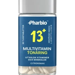 Pharbio Multivitamin Tonåring 90 tabletter
