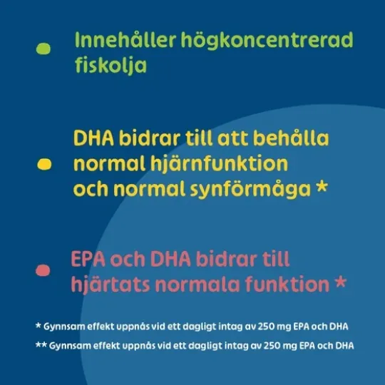Pharbio Omega-3 Forte 120 kapslar