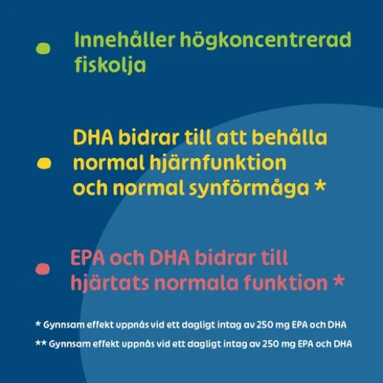 Pharbio Omega-3 Forte 120 kapslar