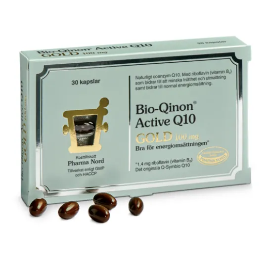 Pharma Nord Bio-Qinon Active Q10 Gold 100mg 30 kapslar