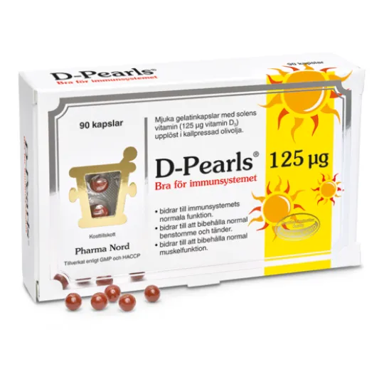 Pharma Nord D-Pearls 125 mcg 90 st