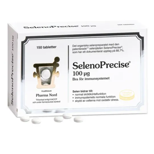 Pharma Nord SelenoPrecise 100 mcg 150 tabletter