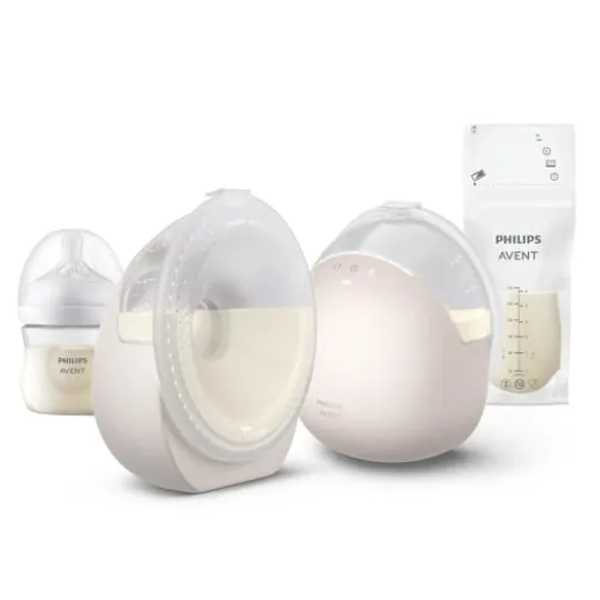 Philips Avent Hands-free Dubbel Elektrisk Bröstpump Startkit SCF495/21