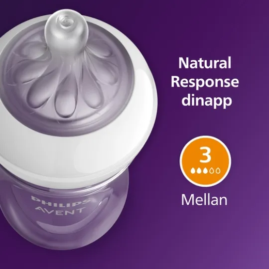 Philips Avent Natural Response Flaska 260 ml 2 st