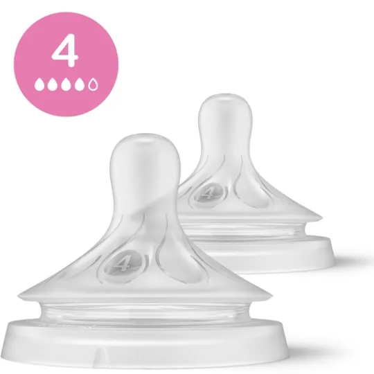 Philips Avent Natural Response Flasknapp (4) 3m+