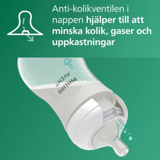 Philips Avent Natural Response Glasflaska 240 ml