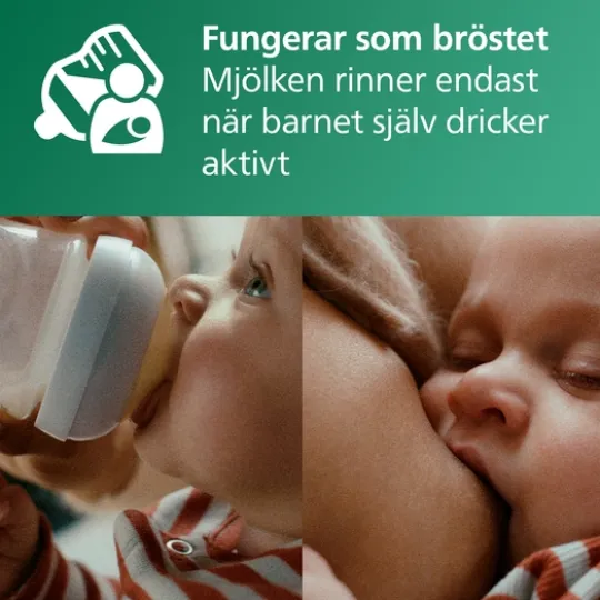 Philips Avent Natural Response Glasflaska 120 ml