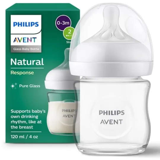 Philips Avent Natural Response Glasflaska 120 ml