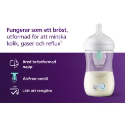 Philips Avent Natural Response Flaska med Air-free Vent 260 ml