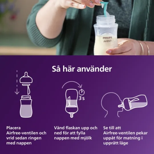Philips Avent Natural Response Nappflaskor Presentförpackning/Startset