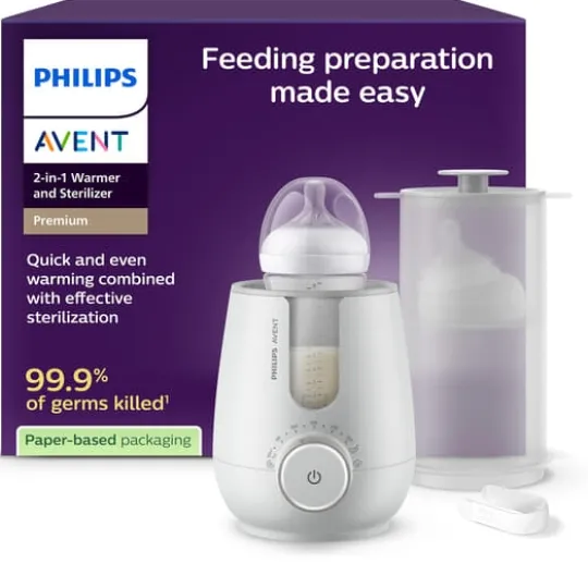 Philips Avent Premium 2-in-1 Warmer & Sterilizer