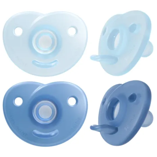 Philips Avent Soothie Napp Blå 0-6 mån 2-pack