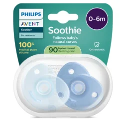 Philips Avent Soothie Napp Blå 0-6 mån 2-pack