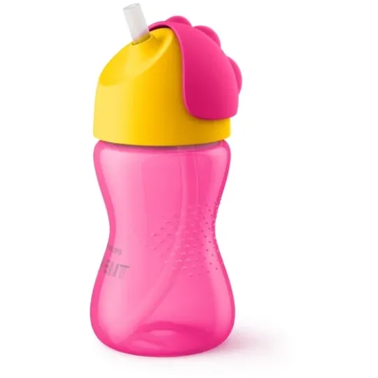 Philips Avent Sugrörsmugg Rosa/Gul 12 m+ 300 ml