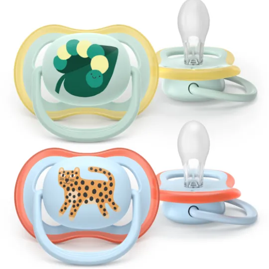 Philips Avent Ultra Air Napp Ljusgrön & Ljusblå 0-6 mån 2-pack