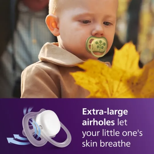 Philips Avent Ultra Air Napp Röd & Lila 18 mån+ 2-pack