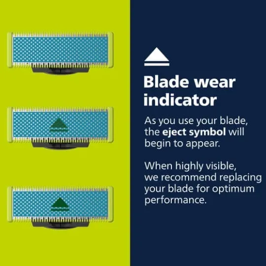Philips OneBlade Anti-friction Rakblad 2-pack