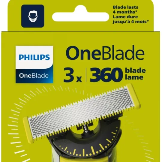 Philips OneBlade 360 Rakblad 3-pack QP430/50
