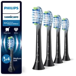 Philips Sonicare Borsthuvuden Premium Plaque Defence Svart 4-pack