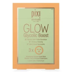 Pixi Glow Glycolic Boost Sheetmask 3-pack