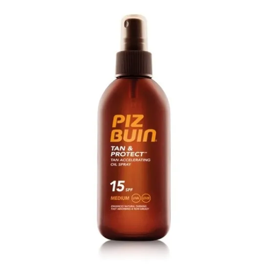Piz Buin Tan & Protect Oil Spray SPF15, 150ml